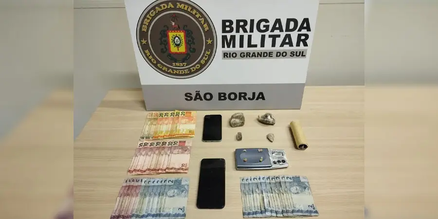 brigada realiza prisão em são borja