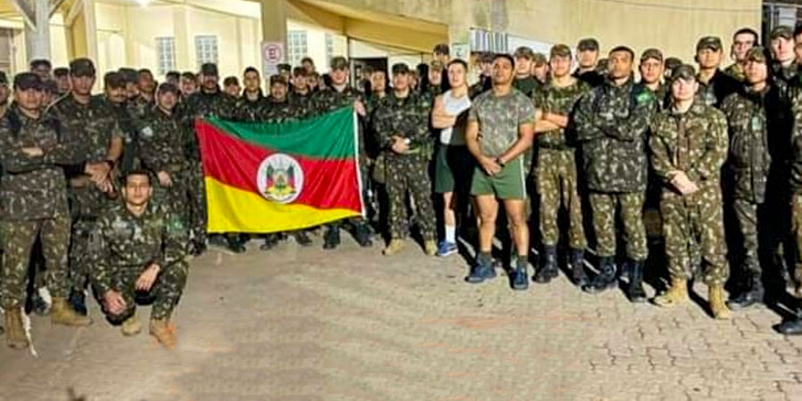 exercito em poa