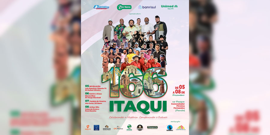 166 anos de Itaqui